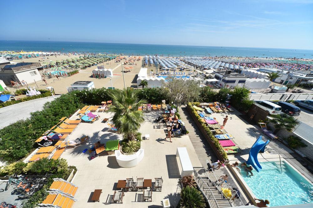 Hotel Fedora Riccione Buitenkant foto